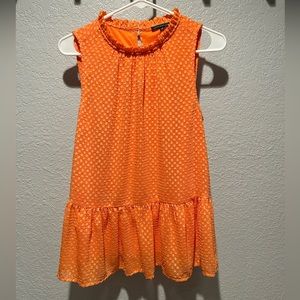 Orange Sleeveless Top (S)